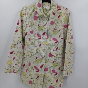 LOFT Fruit Print Jacket